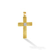 CROSS  GOLD 750 & PRECIOUS STONES