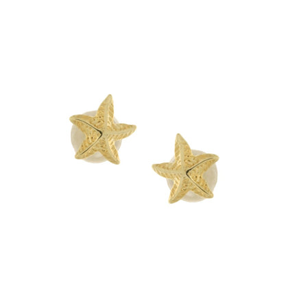 EARRINGS GOLD 14K NO OR SYNTHETIC STONES - 94340