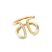 RING  GOLD 750 & PRECIOUS STONES