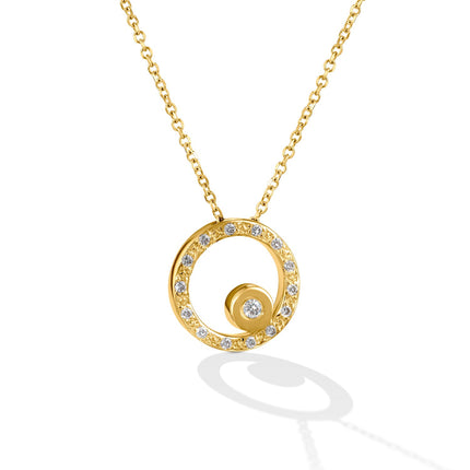 NECKLACE  GOLD 750 & PRECIOUS STONES - 94561