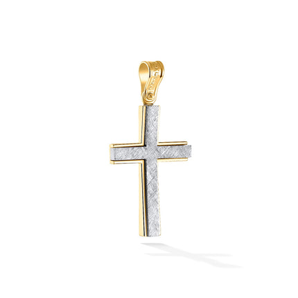 CROSS YELLOW & WHITE GOLD 585 - 94613