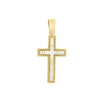 CROSS YELLOW & WHITE GOLD 585