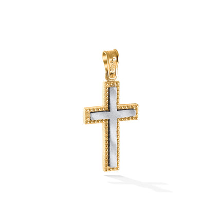 CROSS YELLOW & WHITE GOLD 585 - 94625