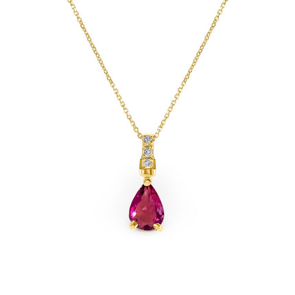 NECKLACE  GOLD 750 & PRECIOUS STONES  - 94749