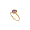 RING  GOLD 750 & SEMIPRECIOUS STONES