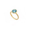 RING  GOLD 750 & SEMIPRECIOUS STONES