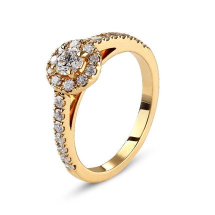 RING  GOLD 750 & PRECIOUS STONES