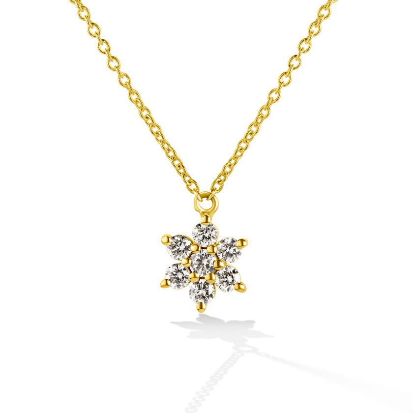 NECKLACE GOLD 18K PRECIOUS STONES - 95120