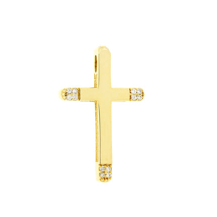 CROSS  GOLD 585 & PRECIOUS STONES - 95168