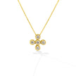 NECKLACE GOLD 18K PRECIOUS STONES - 95185