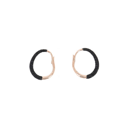 EARRINGS PINK SILVER 925 - 95415