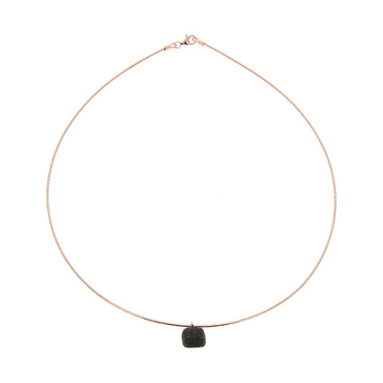NECKLACE PINK SILVER 925 - 95416