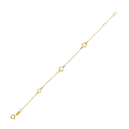 BRACELET  GOLD 585 - 95588