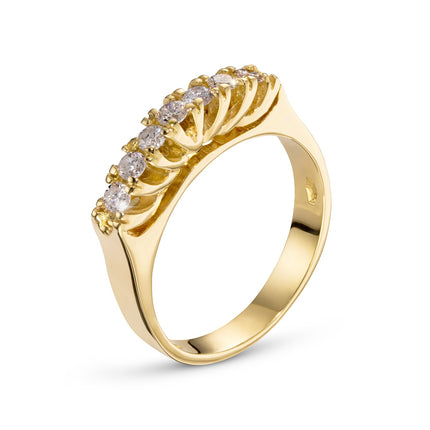 RING  GOLD 750 & PRECIOUS STONES