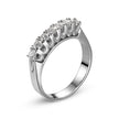 RING WHITE GOLD Κ18 ΜΕ - 95732