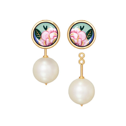 EARRINGS FREYWILLE WITH PEARLS - 95853