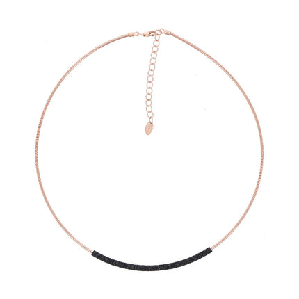 NECKLACE PINK SILVER 925 - 96093