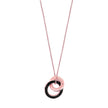 NECKLACE PINK SILVER 925   - 96096