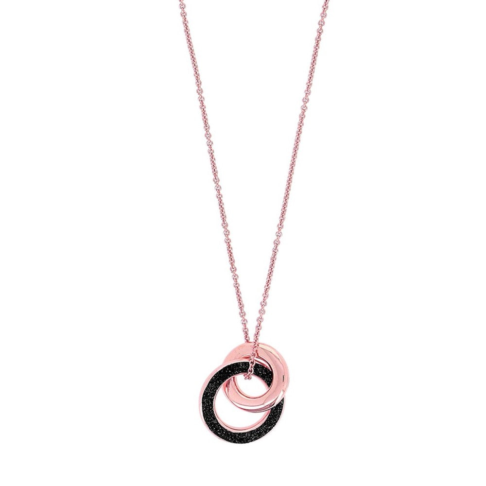 NECKLACE PINK SILVER 925