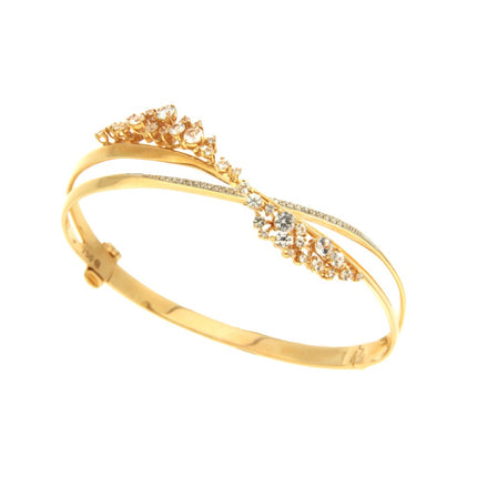 BANGLE PINK GOLD 750 & PRECIOUS STONES  - 96114