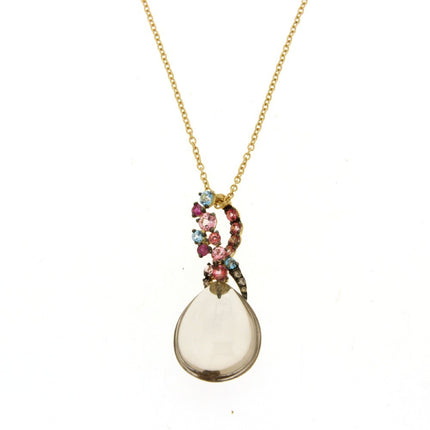 NECKLACE  GOLD 750 & PRECIOUS STONES - 96117
