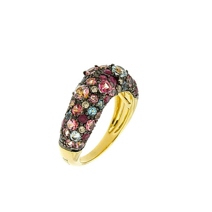 RING  GOLD 750 & PRECIOUS STONES - 96131