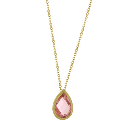 NECKLACE  GOLD 585 & SEMIPRECIOUS STONES - 96264