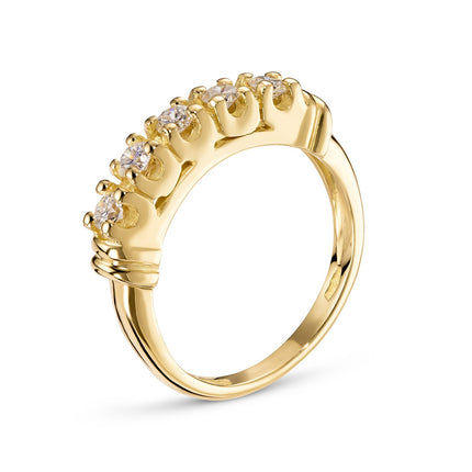 RING  GOLD 750 & PRECIOUS STONES