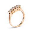 RING PINK GOLD 750 & PRECIOUS STONES