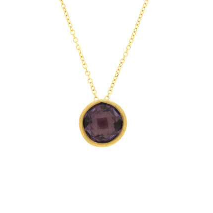 NECKLACE  GOLD 585 & SEMIPRECIOUS STONES - 96410