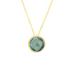 NECKLACE  GOLD 585 & SEMIPRECIOUS STONES - 96412