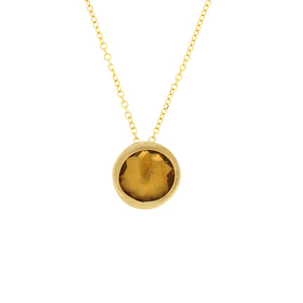 NECKLACE  GOLD 585 & SEMIPRECIOUS STONES - 96414