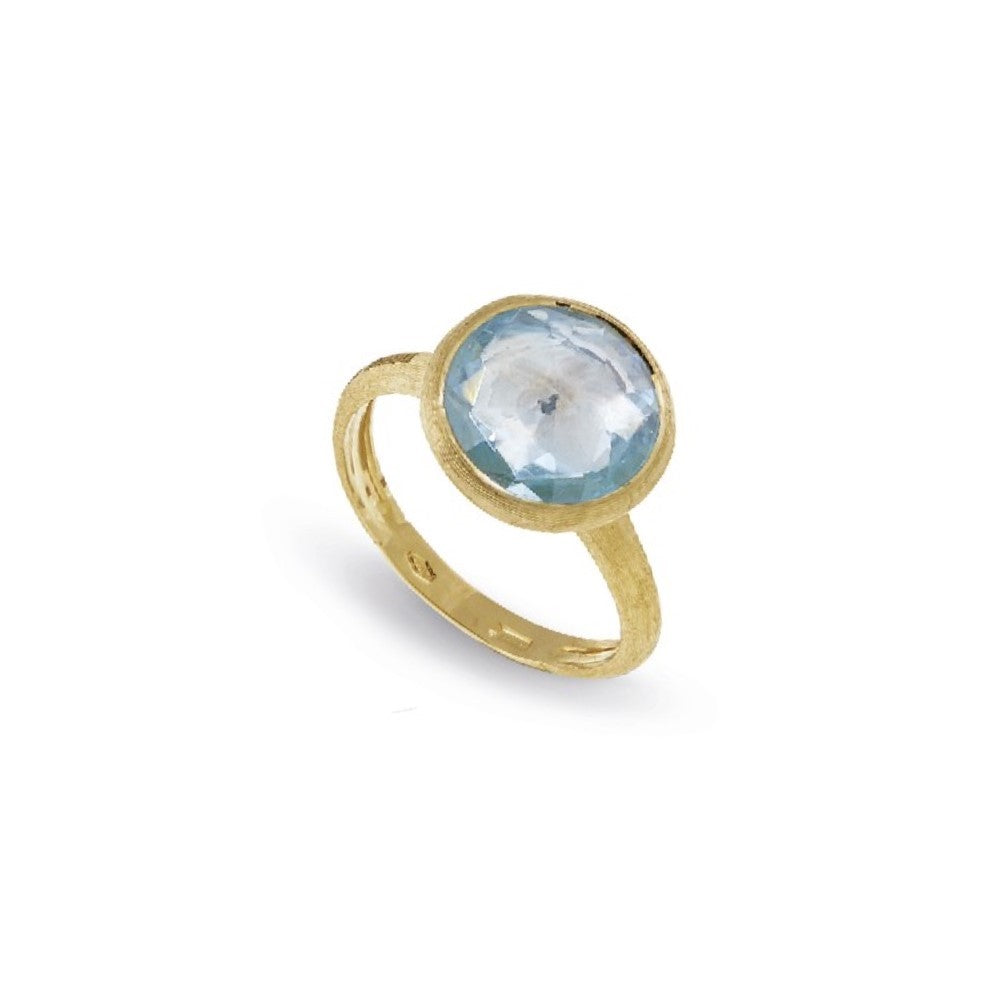 RING  GOLD 750 & SEMIPRECIOUS STONES