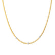 NECKLACE YELLOW & WHITE GOLD 750 & PRECIOUS STONES  - 96447