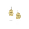 EARRINGS YELLOW & WHITE GOLD 750 & PRECIOUS STONES  - 96525