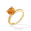 RING  GOLD 750 & PRECIOUS STONES