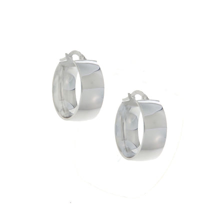 EARRINGS WHITE GOLD 585   - 96588