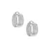 EARRINGS WHITE GOLD 585   - 96588