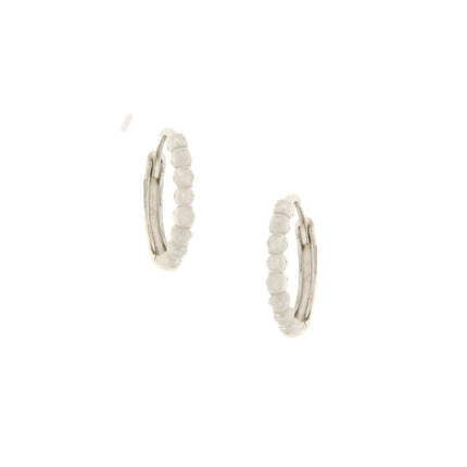 EARRINGS WHITE GOLD 585 - 96596