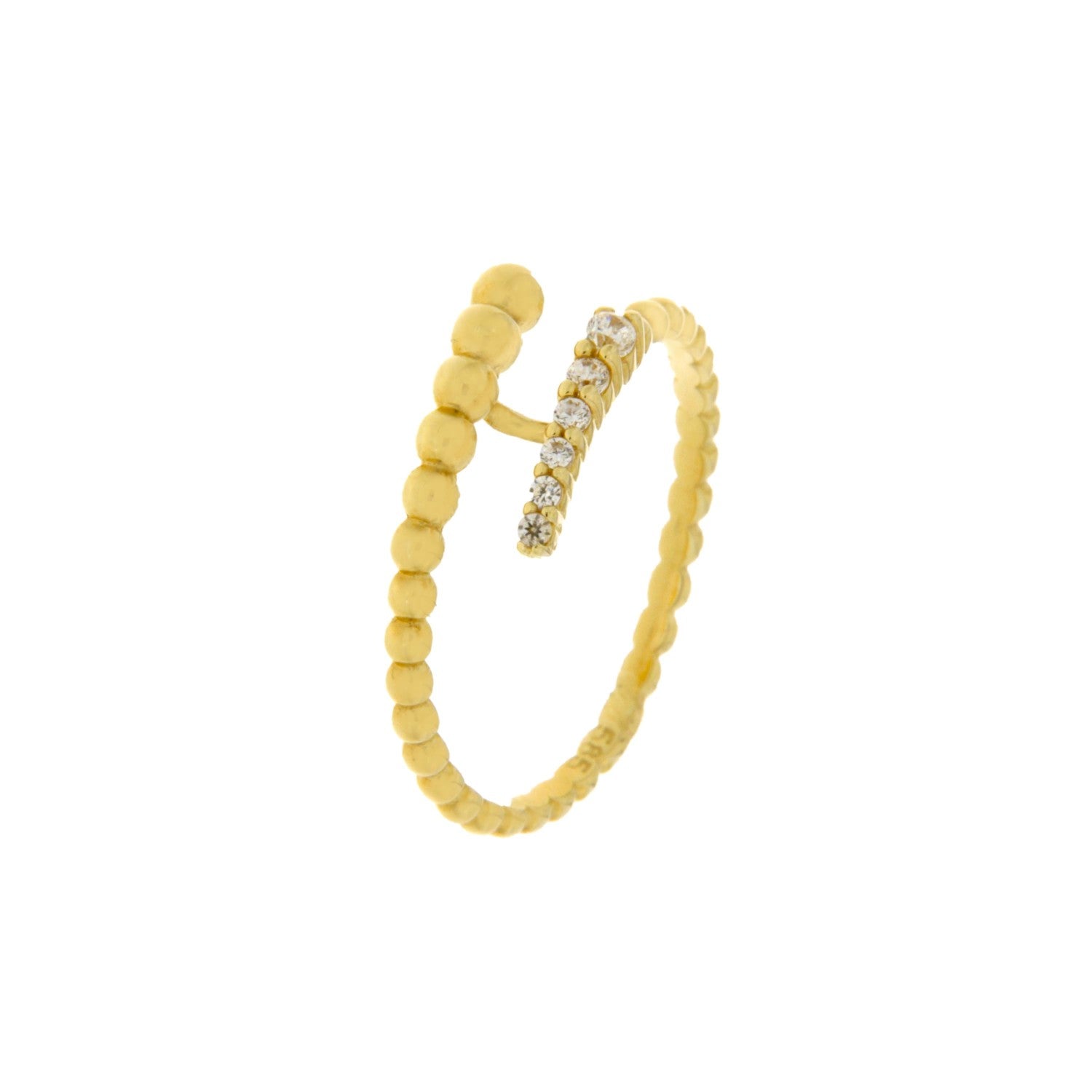 RING  GOLD 585 & C.Z.  - 96601