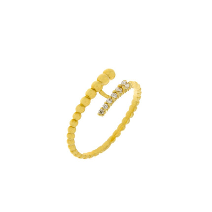 RING  GOLD 585 & C.Z. - 96601
