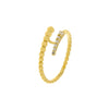 RING  GOLD 585 & C.Z.  - 96601