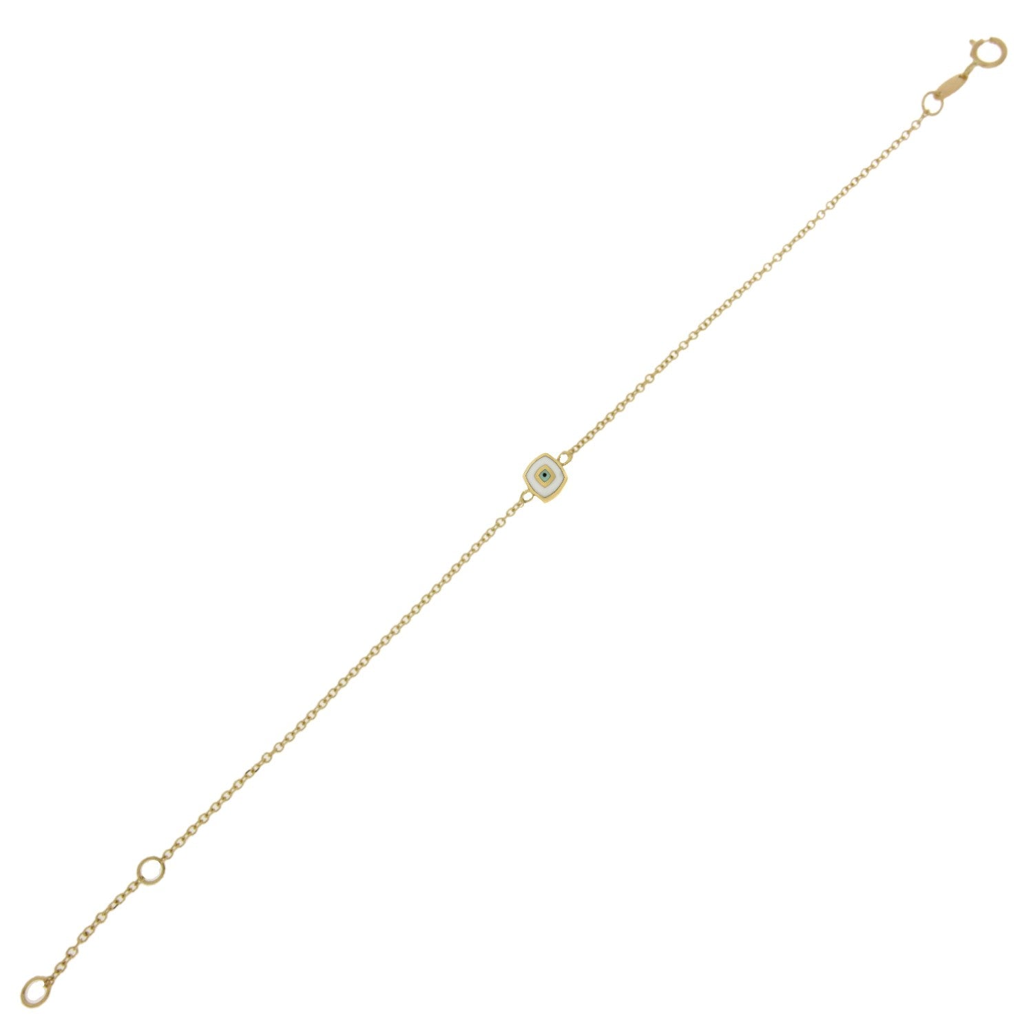 BRACELET GOLD 14K NO OR SYNTHETIC STONES