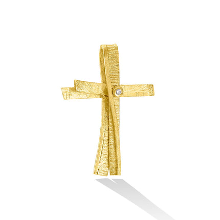 CROSS  GOLD 750 & PRECIOUS STONES - 96667