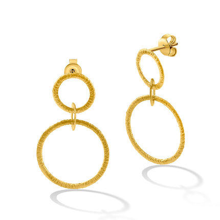 EARRINGS  GOLD 585 - 96734