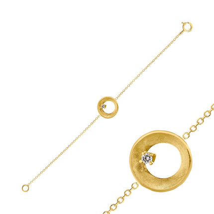 BRACELET  GOLD 750 & PRECIOUS STONES - 96742