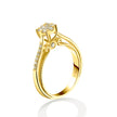 RING  GOLD 750 & PRECIOUS STONES