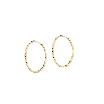 EARRINGS YELLOW SILVER 925 - 96964