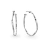 EARRINGS WHITE GOLD 750   - 97138