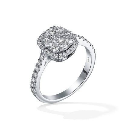 RING  GOLD 750 & PRECIOUS STONES - 97358